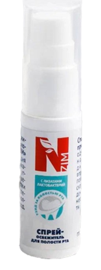 Спрей - освежитель для полости рта N-zim, флакон