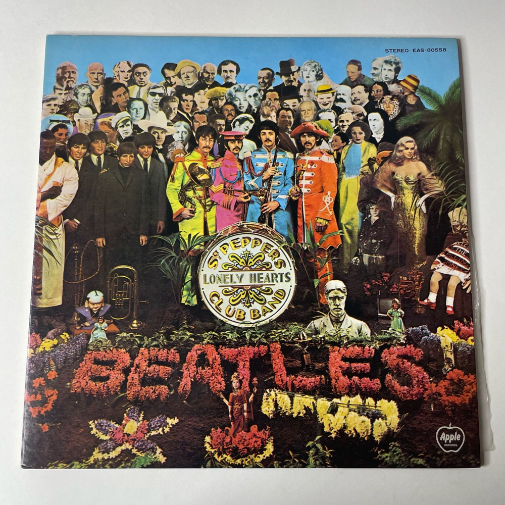 Винтажная виниловая пластинка LP The Beatles Sgt. Pepper's Lonely Hearts Club Band (Japan 1976) (No Obi)
