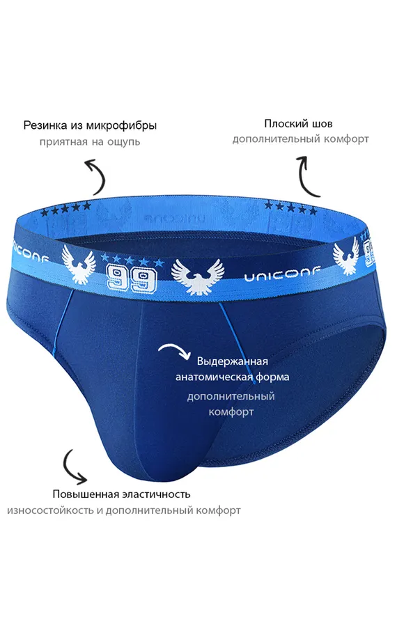 Мужские трусы PB07 Темно-Синий