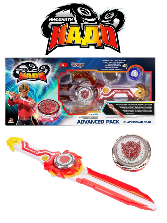 Игровой набор Infinity Nado Волчок Адвансд Blazing Bear 40603