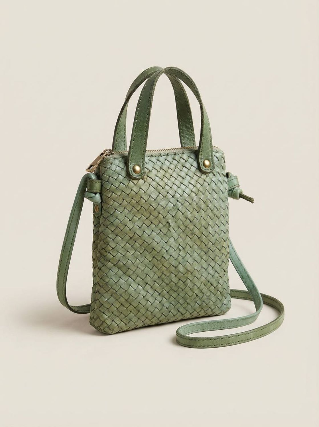 Crossbody, ballerina vintage, Piccolo (нефрит)