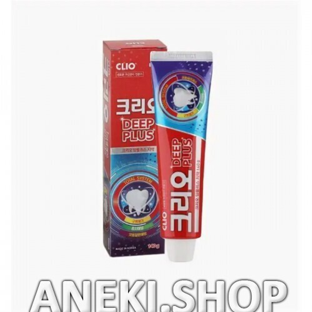 Зубная паста комплексный уход 120 г Clio Deep Plus Toothpaste