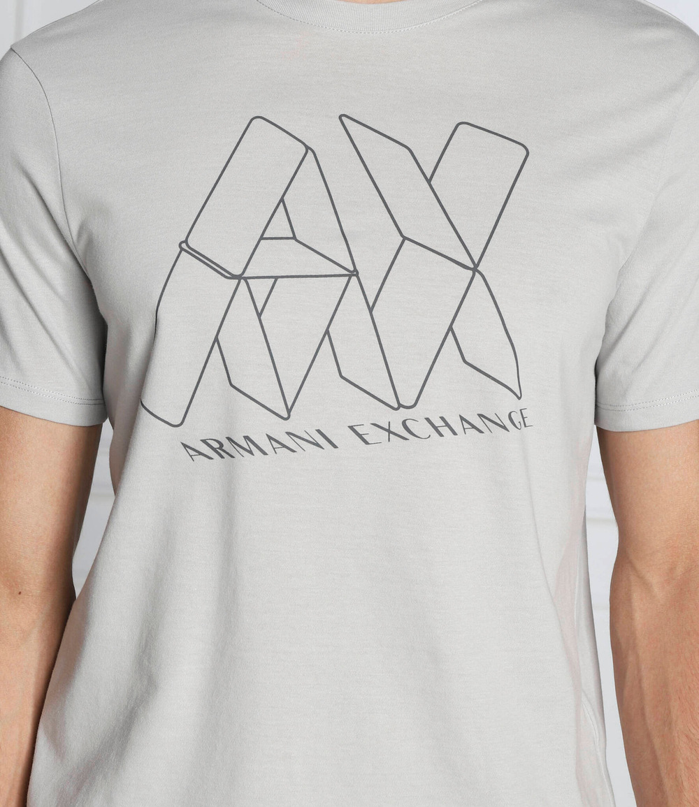 футболка Armani Exchange - серый(6LZTAL ZJ5LZ)
