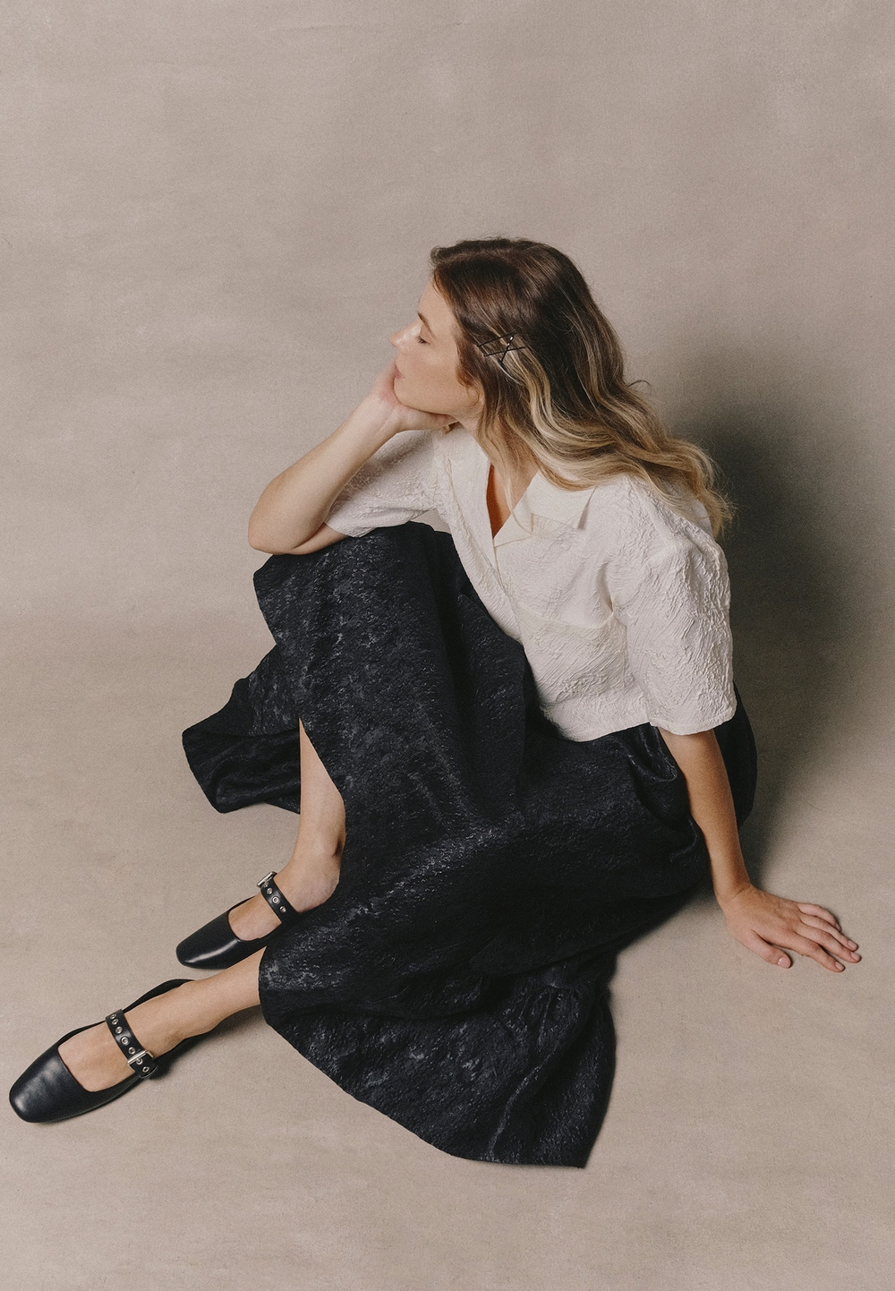 Noir skirt