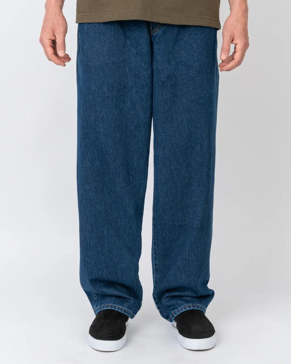 Джинсы Postaments Lazy темно-синие