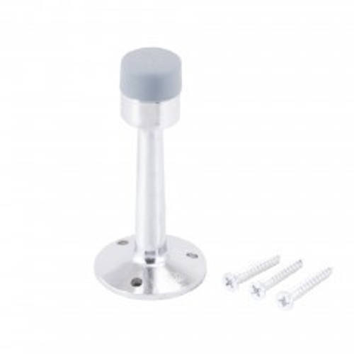 Ограничитель  дверной Стандарт прямой столбик 3055 СР хром европакет /11102