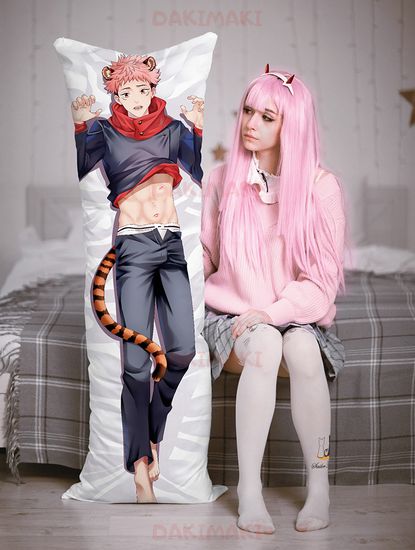 Дакимакура Юдзи Итадори и Ремен Сукуна арт. 0916