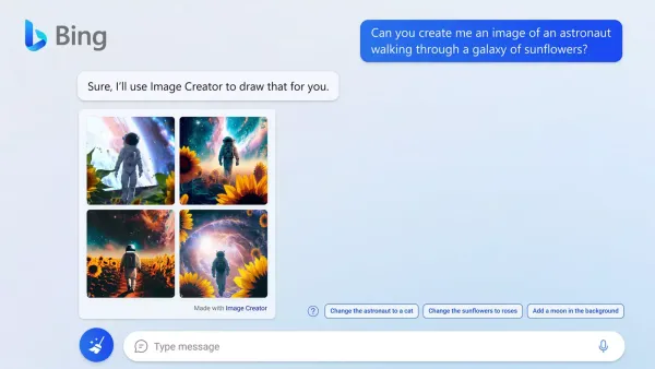 Bing Image Creator: новая функция Microsoft для создания изображений на основе ИИ