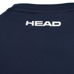Мужское теннисное поло HEAD Slice T-Shirt Men - Blue, Orange
