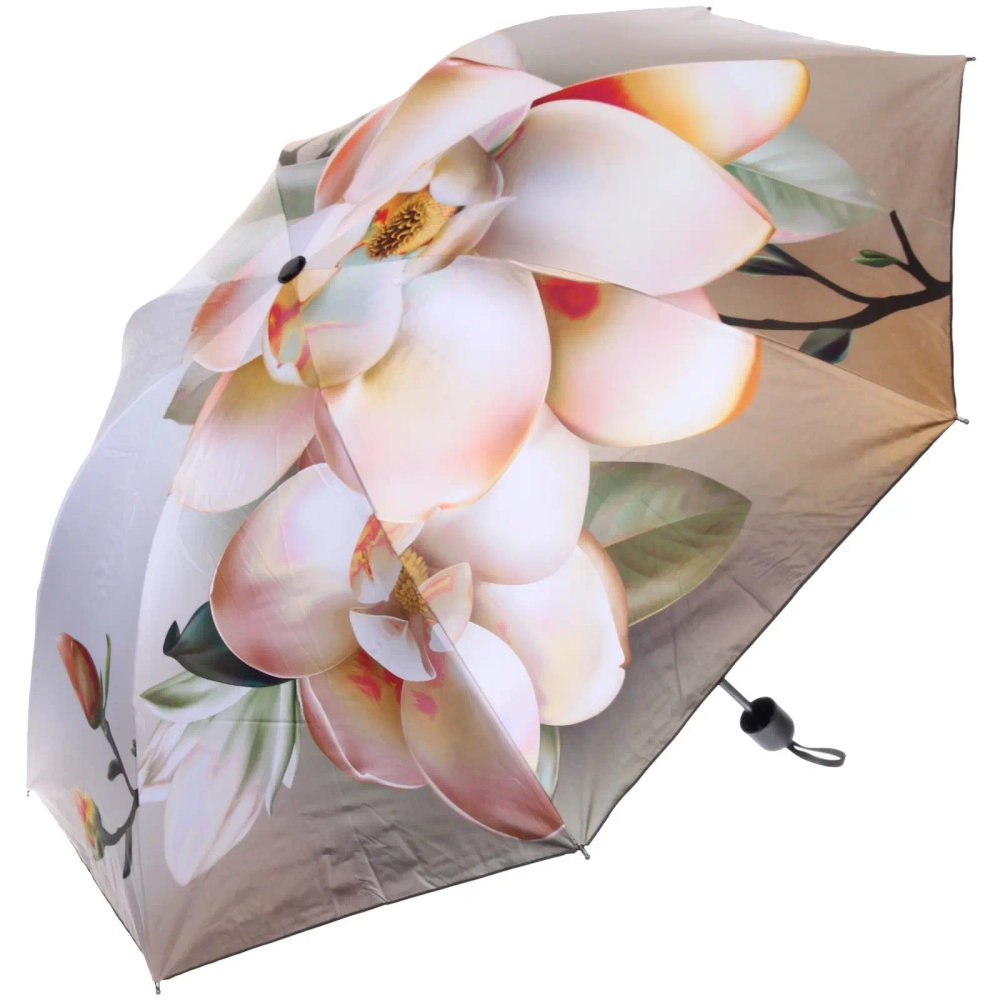 Зонт механический ветроустойчивый, матовая ручка «BESTzontik - Monako», микс 4 дизайна, длина 25см, d-110см