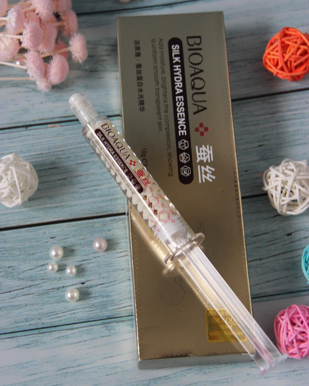 Сыворотка для лица с шёлком, 10г