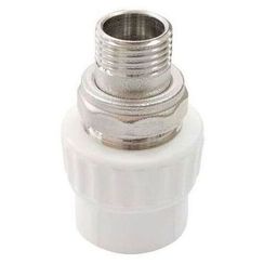 Муфта с американкой для радиатора НР 25 х 1/2 (100/25) VALFEX