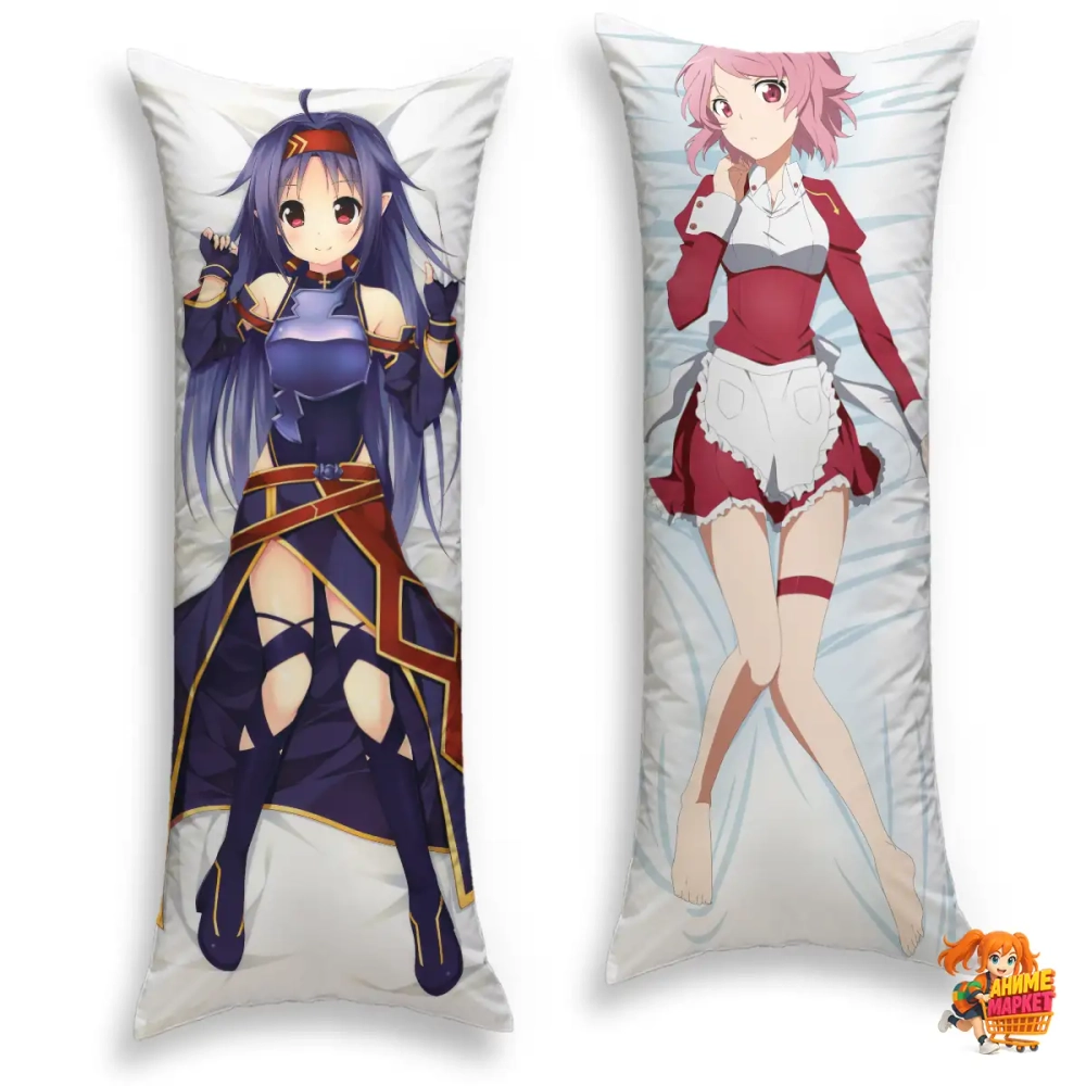 Дакимакура Мастера меча онлайн Юки Конно и Шинодзаки Рика