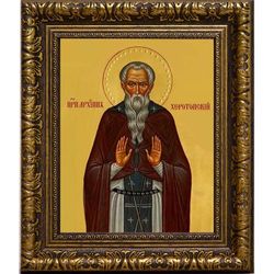 Архипп Херотопский преподобный. Икона на холсте.