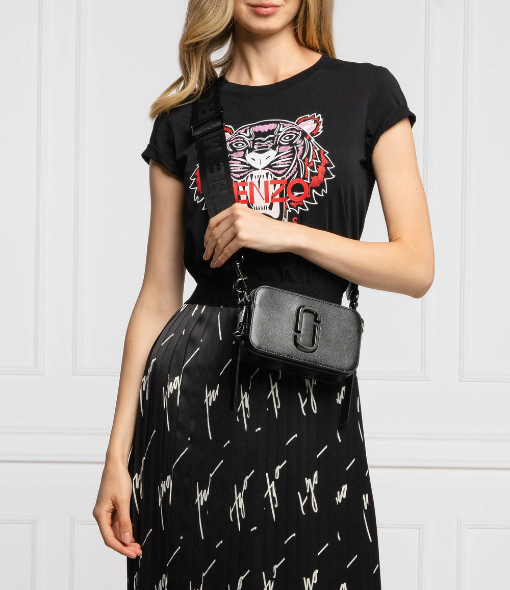 кожаная сумка-мессенджер snapshot Marc Jacobs - черный(M0014867)