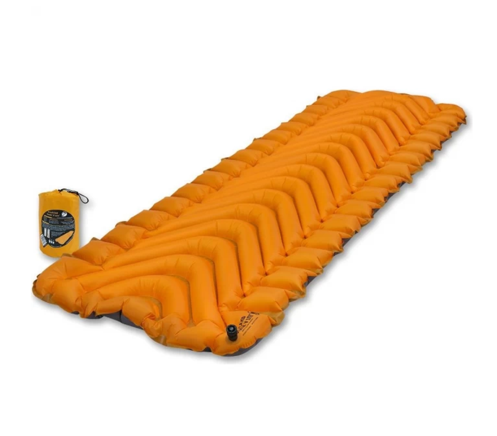 Коврик надувной KLYMIT  Insulated Static V Lite, оранжевый