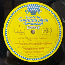 Винтажная виниловая пластинка LP Albert Lortzing , Zar Und Zimmermann Опера Царь и Плотник (Германия 1967)