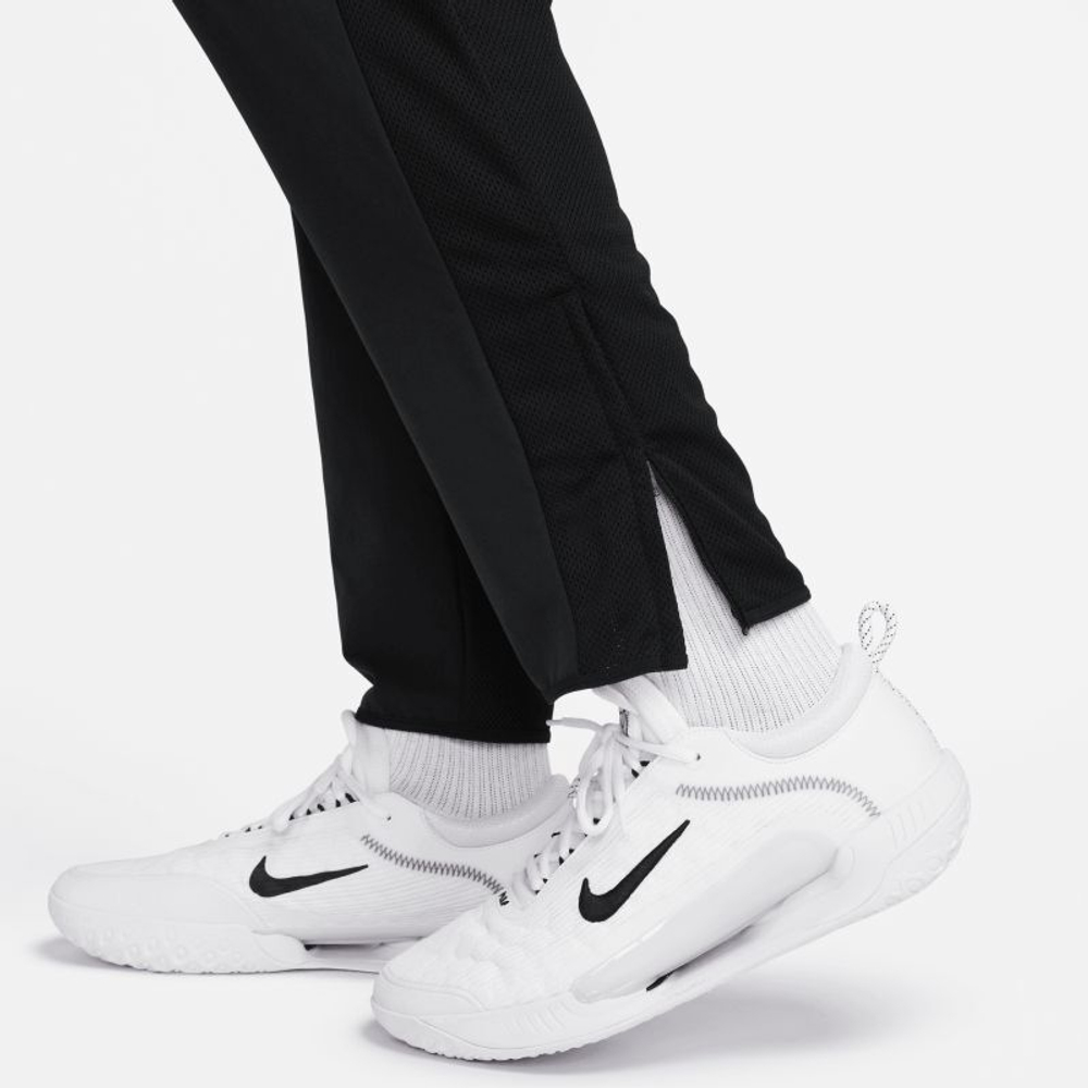 Теннисные брюки Nike Court Advantage Trousers - black/black/white