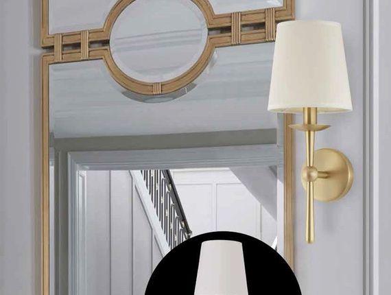 Бра Newport Sara 3553/A brass без абажура М0069028