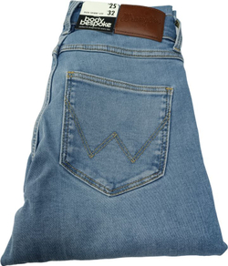 Джинсы Wrangler HIGH SKINNY LIGHT WASH голубой