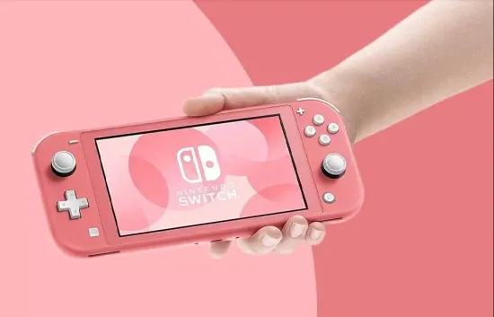 Игровая приставка Nintendo Switch Lite коралловый