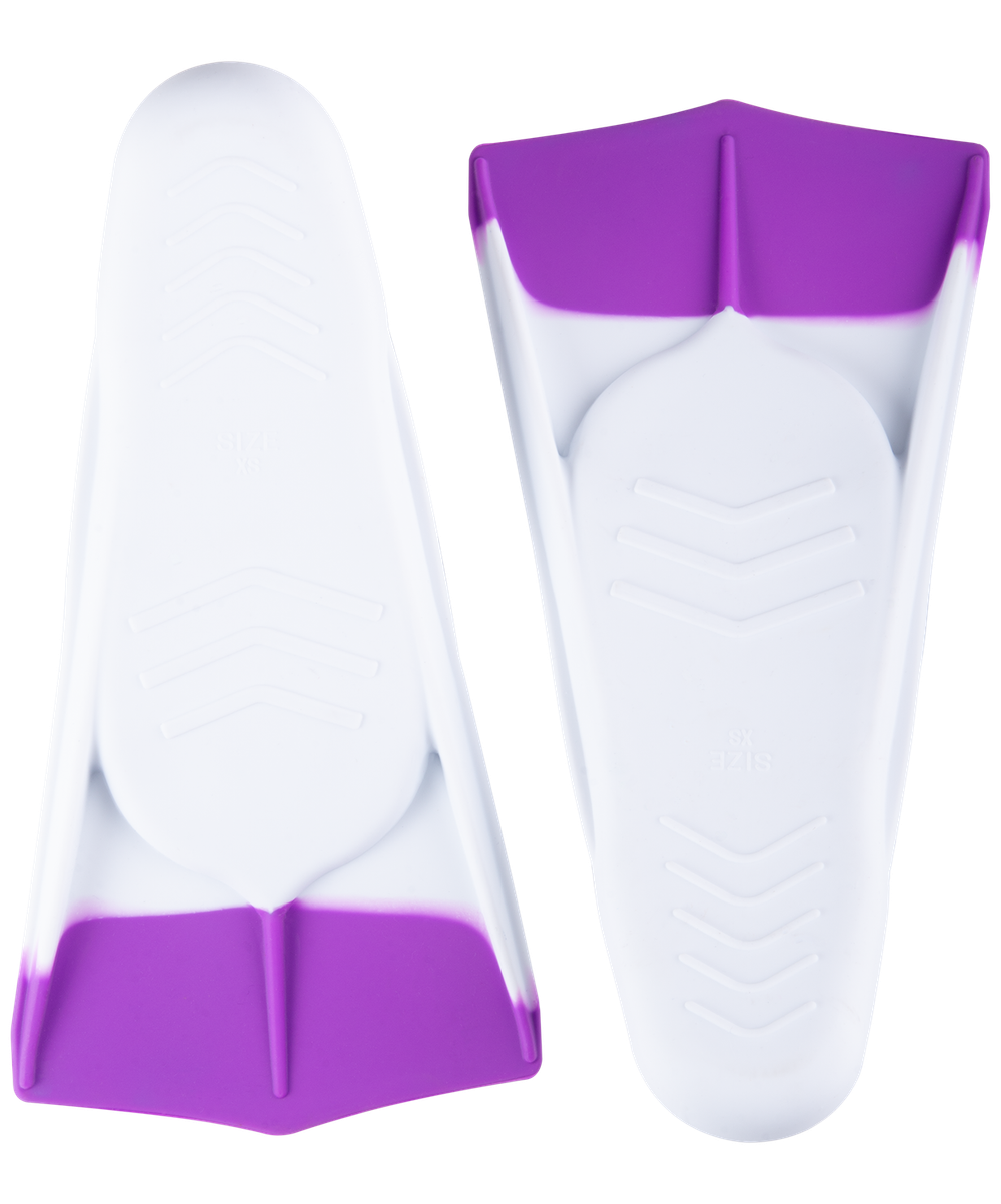 Ласты тренировочные Pooljet White/Purple, XL
