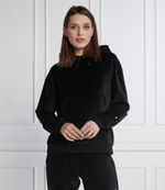 Худи hwk velour Tommy Hilfiger - черный(UW0UW03902)