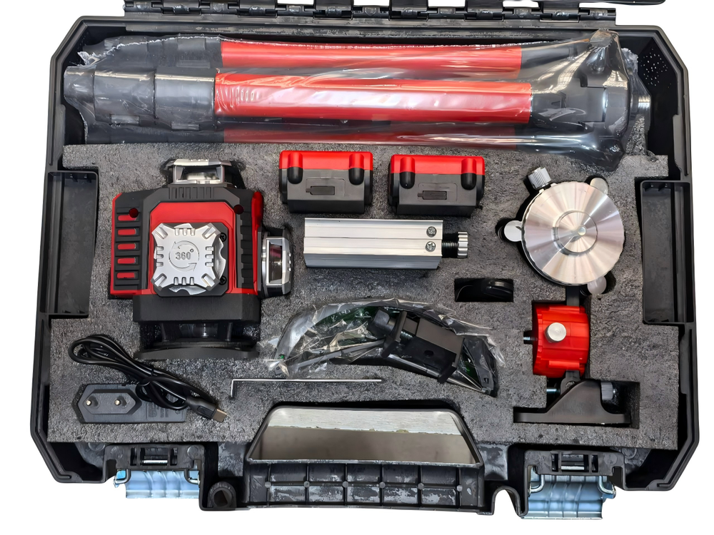 Лазерный уровень RUNTO 360х16 4D