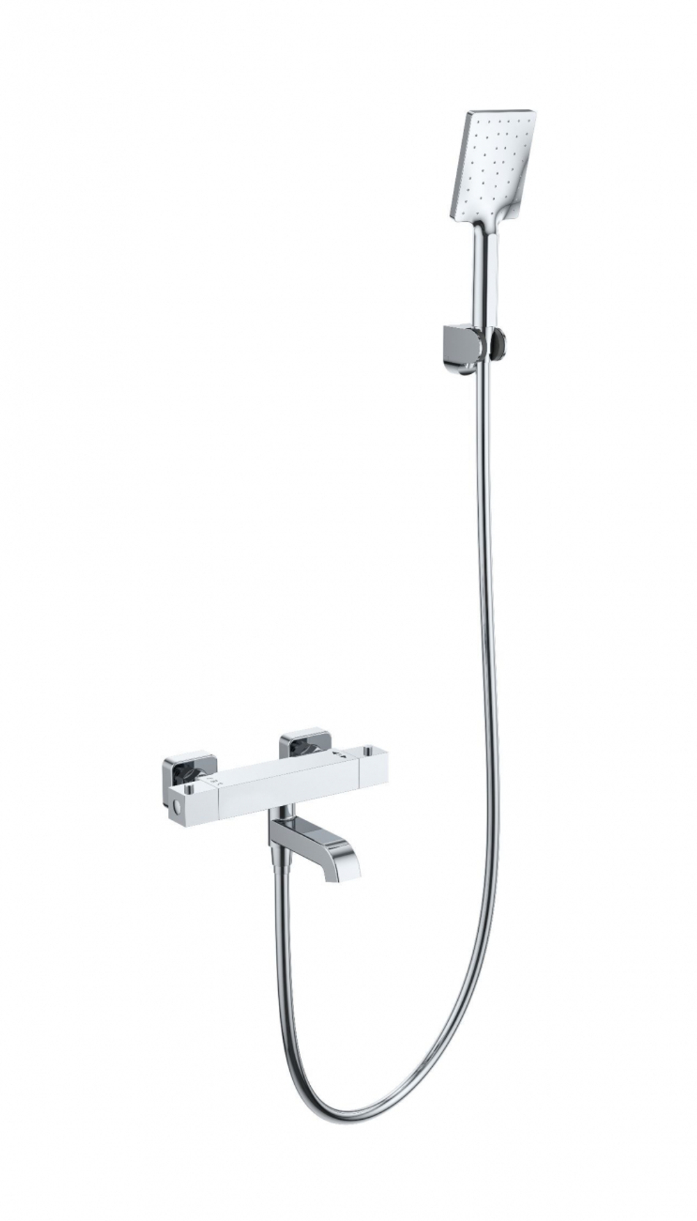 Смеситель для ванны с душем и термостатом WONZON & WOGHAND STAY 3, Хром (WW-B2026-A1-CR)