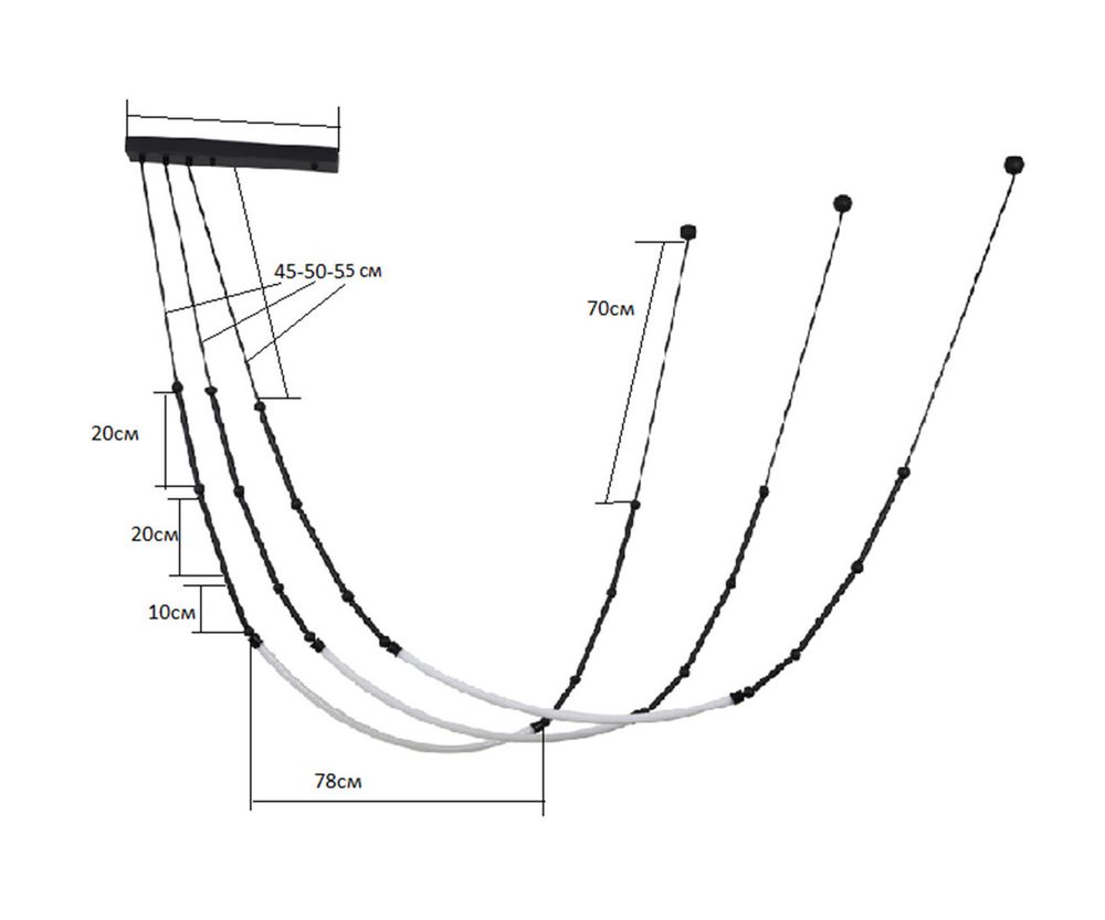 Kink Light 08060-3AS,19 Подвес Бофорт черный