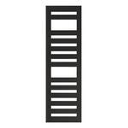 Полотенцесушитель электр. Zehnder Metropolitan Spa METE-120-050/GD RAL9005 matt (9205)