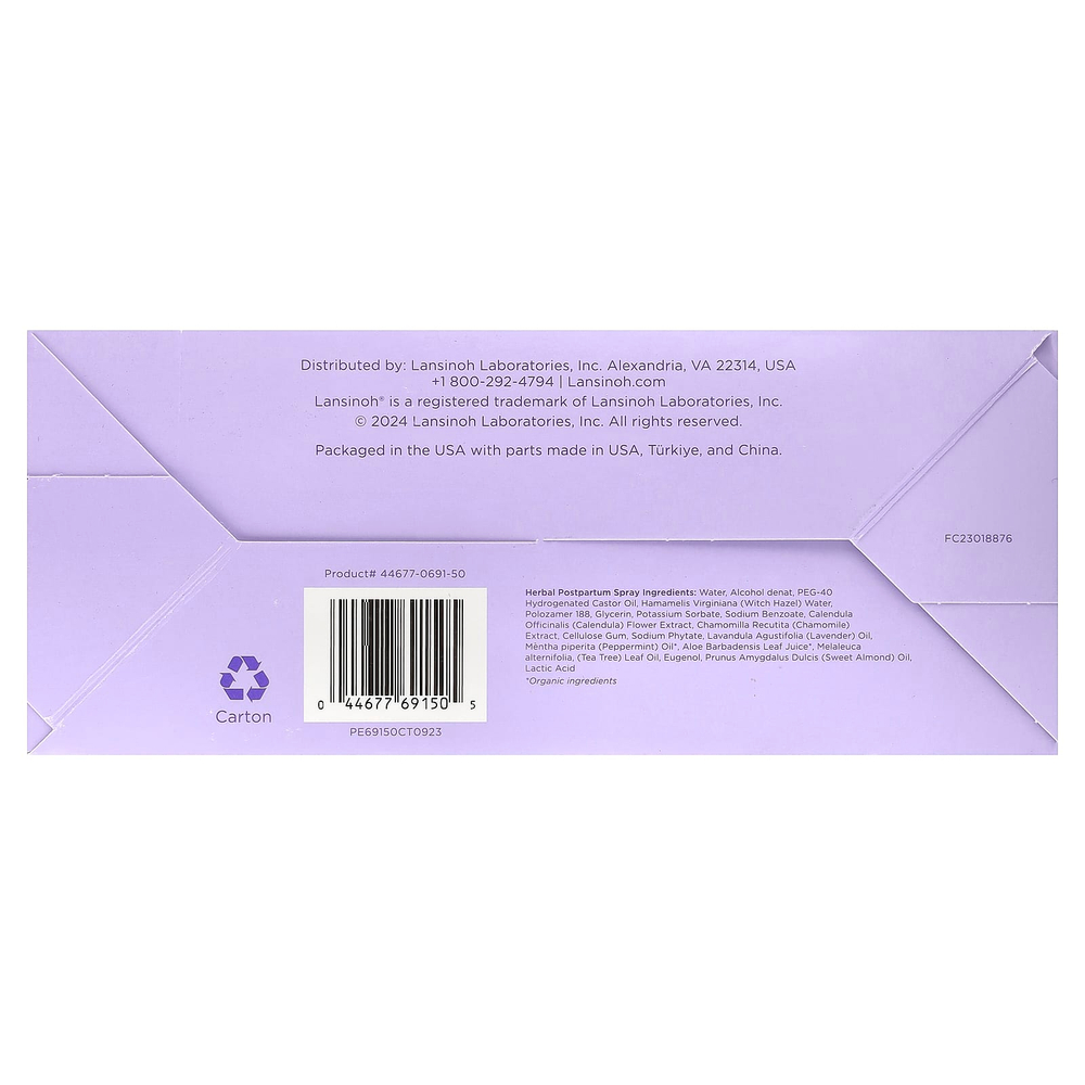 Lansinoh, Postpartum Recovery Essentials, набор из 16 предметов