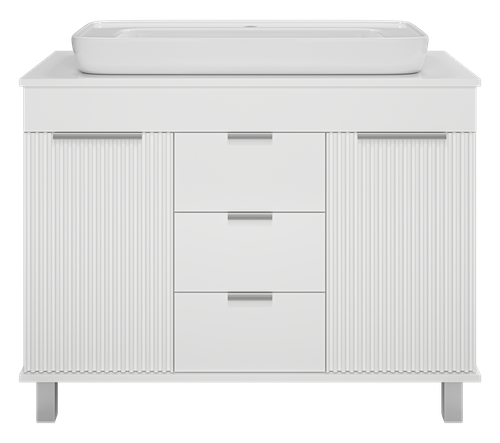 Тумба под раковину Brevita Enfida 100 (белая)