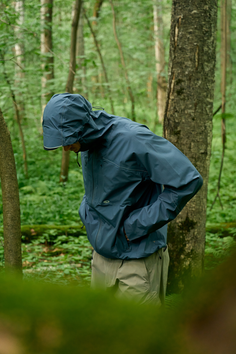 Куртка Nothomme Blue Lightweight Waterproof Moisture-Wicking Hardshell Jacket "Lake Blue"