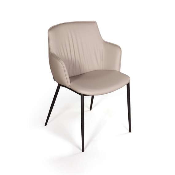 Стул Sofia, серая экокожа Soft-Touch