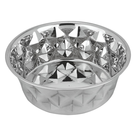 Миска Mr.Kranch из нержавеющей стали Daimond 1,2 л нескользящее основание