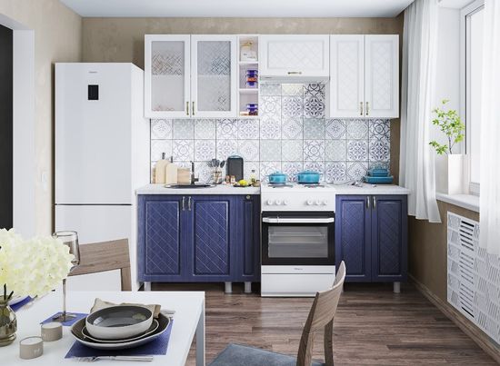 вариант компоновки модульная кухня ВЕРСАЛЬ