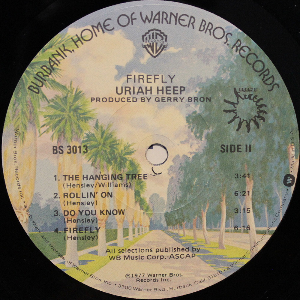 Uriah Heep / Firefly (LP)