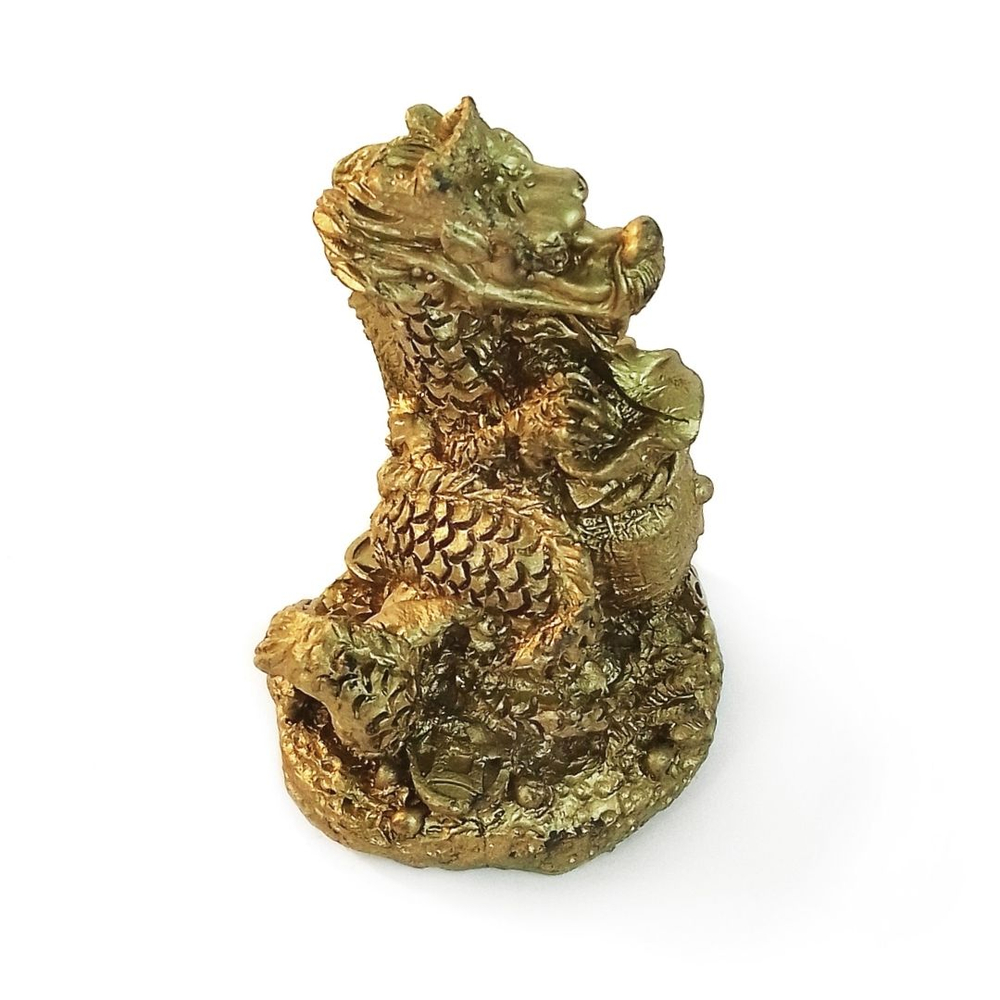 Дракон оберег на процветание и защиту, полистоун