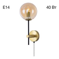 Citilux Лорен CL146413 Бра с выключателем Бронза