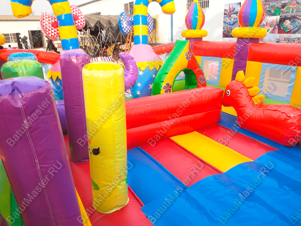 Надувной батут Веселое колесо обозрения,13х5х8,5