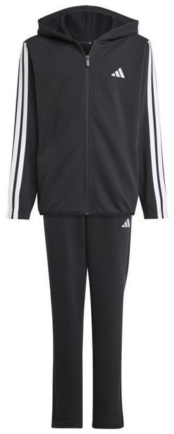 Детский теннисный костюм Adidas Kids 3-stripes French Terry - Black