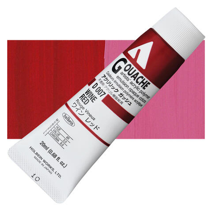 Holbein Acrylic Gouache 20 мл. 007 [А] Wine Red