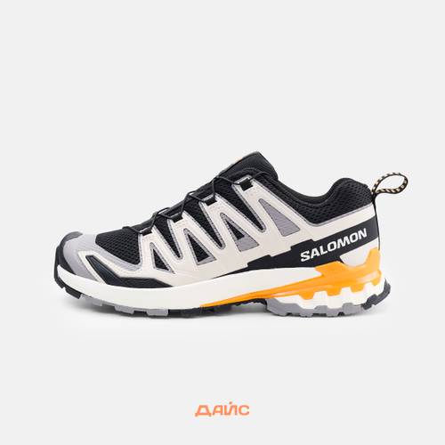 Кроссовки Salomon XA PRO 3D V9 "Black Gull Turmeric"