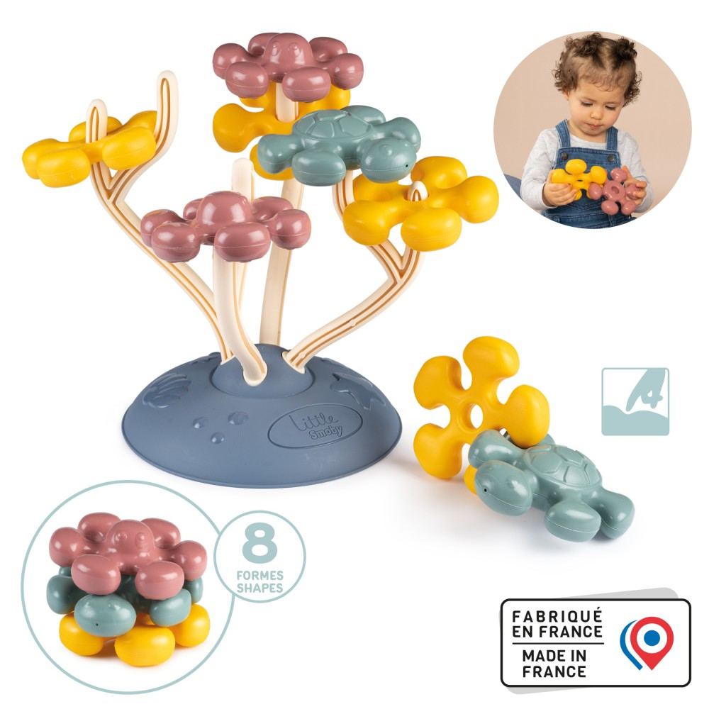 Моторная игрушка Smoby Little 140309 коралловое дерево развивающая для малышей от 12 месяцев — фото 3