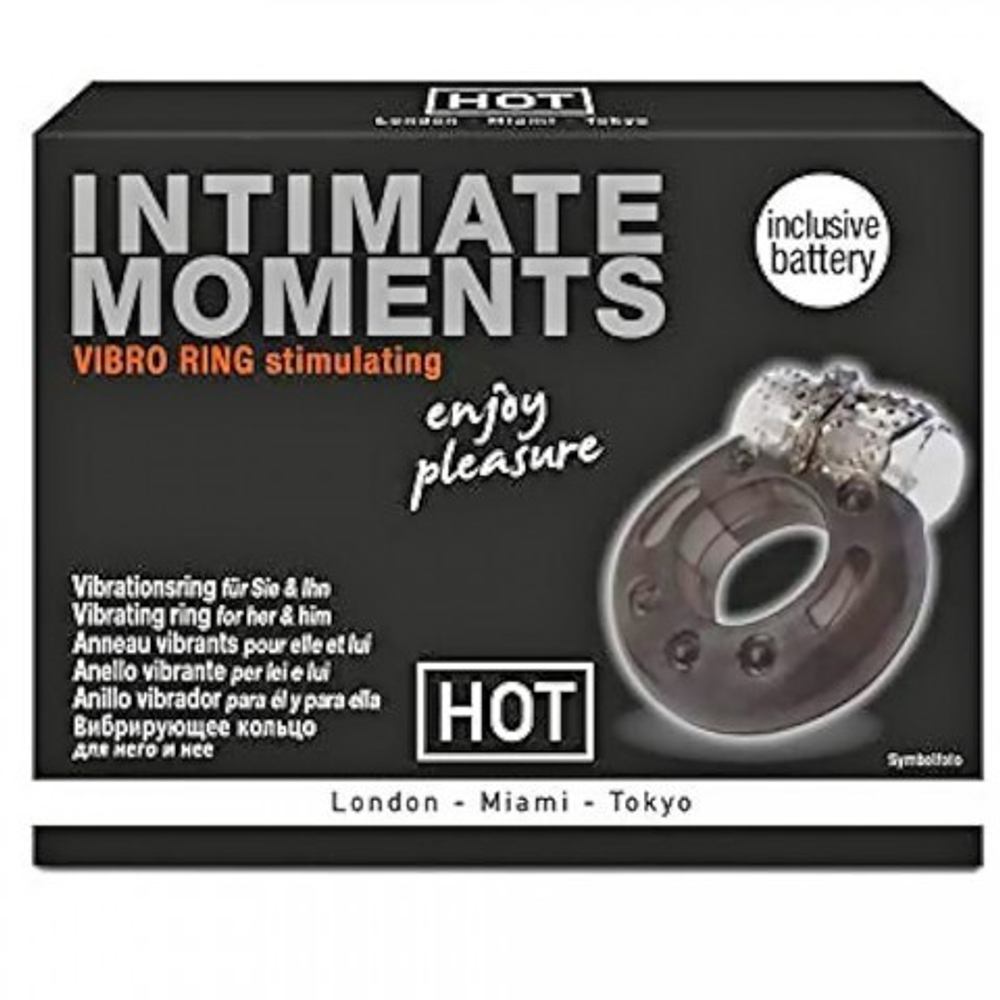 Стимулирующие виброкольцо на пенис HOT Intimate Moments