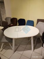 Стол DikLine UNIS 16 опоры белые