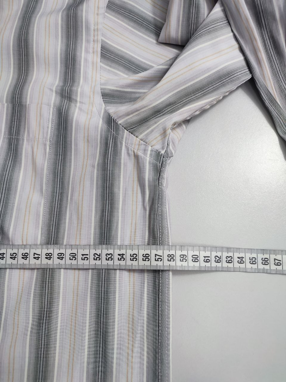 Рубашка Fortunato в полоску 50 размер