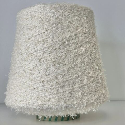 ZOOM LAME - Filcompany; 85% хлопок, 15% п/а; 380м/100гр; букле; col. Greggio, цвет: кремовый белый