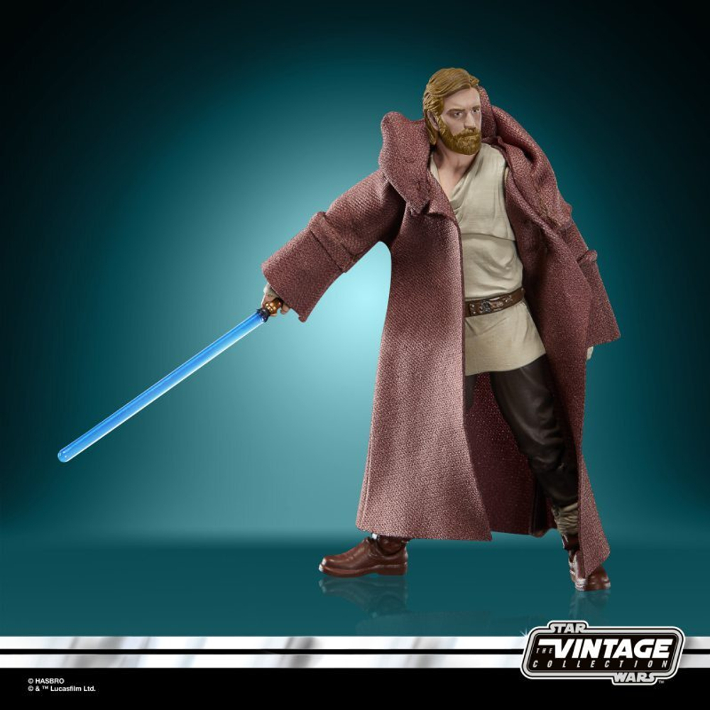 Винтажная коллекция Hasbro Star Wars - Фигурка Оби-Ван Кеноби (Блуждающий джедай) 10 см F4474